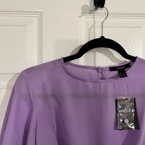 Purple dress shirt